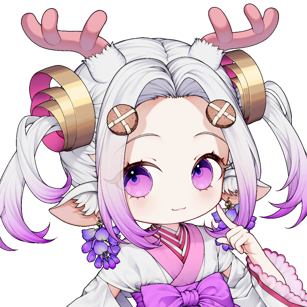 VTuber「烈芝麻」角色插圖