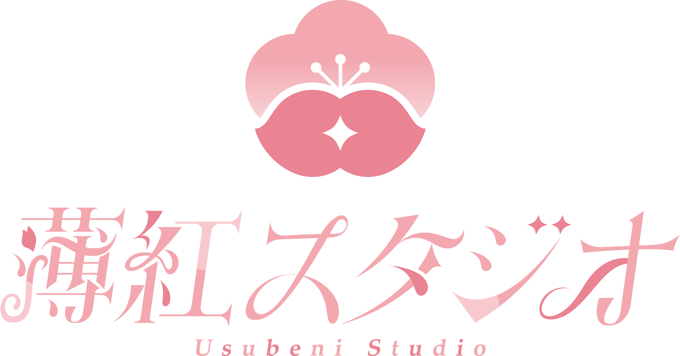 薄紅工作室 Usubeni Studio 標誌
